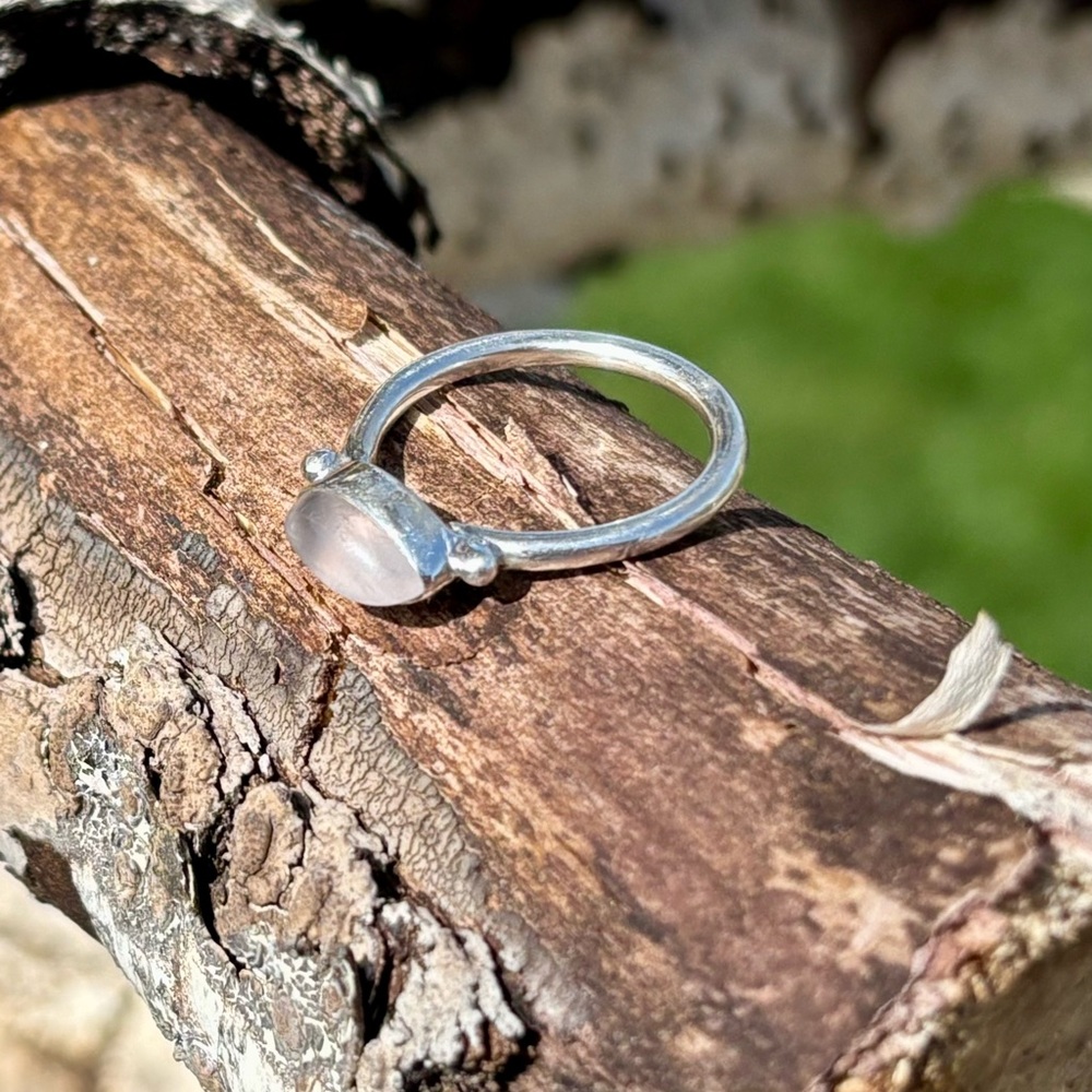Rose Quartz Ring - Picture 10 of 11